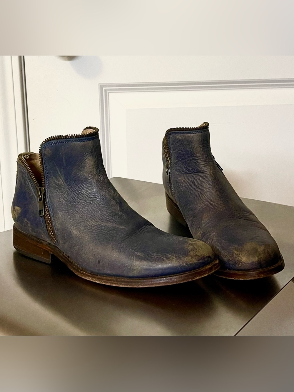 Free People Matisse Tan blue  Boots 7